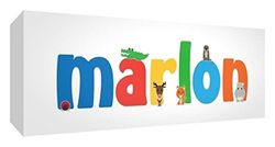 Little Helper MARLON3084-15DE - Lienzo decorativo (30 x 84 x 4 cm), diseño de marlón