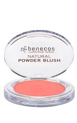 Benecos - Cosmétiques Naturels - Fard à Joues en Poudre - Pressé - à l'Huile de Ricin Biologique - Saumon Sassy