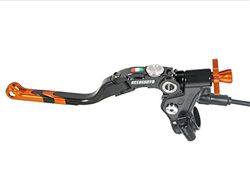 Commande d'embrayage à câble Accossato avec Levier de révolution coloré (Bouton+Insertion+régulateur), avec Micro Inclus pour Suzuki GSX-R 600 de 2004 à 2005 CC 600