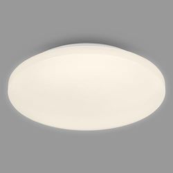 BRILONER - Plafoniera LED, plafoniera LED bagno IP44, lampada da bagno, luce bianca calda, Ø275 mm, bianco