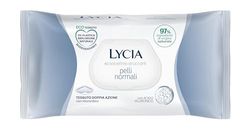 Lycia - Salviettine Struccanti per Pelli Normali, Salviette Struccanti per Viso e Occhi, con Acido Ialuronico, in tessuto 100% naturale, 60 pezzi