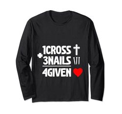 1 Cross 3 Nails, 4Given --- Maglia a Manica