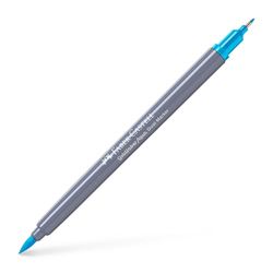 Faber-Castell Goldfaber Aqua Marqueur double Bleu maganais