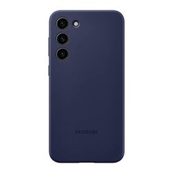 SAMSUNG Galaxy S23 Silicone Phone Case, Protective Cover w/Color Variety, Smooth Grip, Soft and Sleek Design, US Version, EF-PS911TNEGUS, Navy