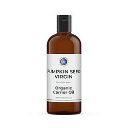 Aceite Portador orgánico de semilla de Calabaza - 500ml - 100% Puro