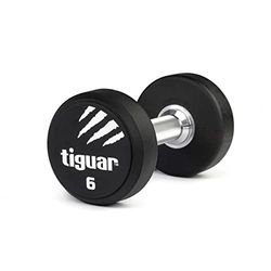 TIGUAR Dumbbell Pu 6 kg Ti-whpu0060, Pesi Unisex-Adulto, Multicolore (Multicolore), Taglia Unica