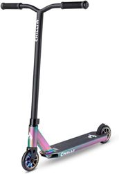 Chilli Pro Scooter Rocky | High-End Stunt Scooter | Der perfekte Einsteiger Stunt Scooter | Gesamthöhe Vo 82 cm | 110 mm PU Räder mit ABEC 9 Bearings | Matt Neochrome