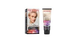 Lot de 2 produits Revlon ColorStay : Coloration Permanente N0.1 Blond Ultra Clair Cendré et Masque Booster de Couleur Cheveux blonds platine, Coloration Temporaire