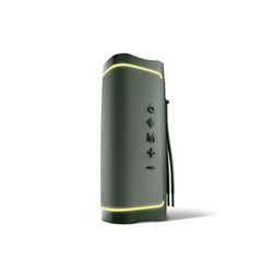 Energy Sistem Yume Eco Altavoz Bluetooth (Plástico 100% Reciclado, 15 W, Resistente al Agua IPX6, TWS, MP3, Micro SD) Verde