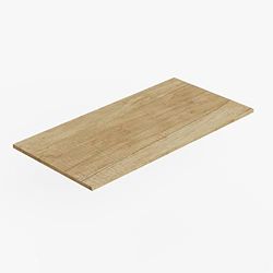 Baikal Encimera de Madera para Baño, en Melamina 16mm. Tablero para Mesa. Varios Acabados y Medidas. Combinable con Cualquier Mueble Modular Encimera de Madera 1,6cm 90 cm Nature