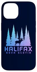 Halifax Nova Scotia Alce Natura Amante Custodia per iPhone 14