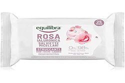 Equilibria Salviette Struccanti 25 Rosa Ialuronica