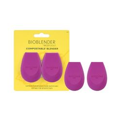 Ecotools Bioblender By Eotardo - pacote de 2 esponjas para maquilhagem líquida e creme
