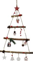 HGD Kerstdecoratie, hout, gekleurd, 43 x 67 cm