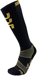 UYN Ski Evo Race Man Evo Race Calza Da Sci Uomo, Uomo, Black/Yellow, 39/41