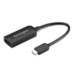 Kensington USB C naar DisplayPort 1.4-adapter ondersteunt 4K, 8K-video, Thunderbolt 3/4-poorts compatibel, CV5000DP