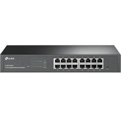 TP-Link 16-Port Desktop Gigabit Easy-Smart Ethernet Switch, Steel Case, 13-inch Rack-Mount(TL-SG1016DE)