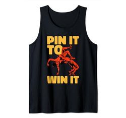 Gin It to Win It Wrestling Wrestler Camiseta sin Mangas