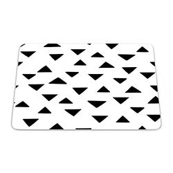 Bonamaison, Rechthoek Pop Art Digitale bedrukte muismat, antislip onderkant, voor kantoor en thuis, afmetingen: 22x18 cm