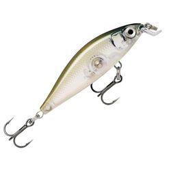 Rapala, Leurre de Pêche X-Light Minnow, Taille : 5 cm/4 g, Leurre Eau Douce Coulant, Profondeur de Nage : 0,6-0,9 m, Matériel de Pêche Plastique, Ghost Shinner gHSH