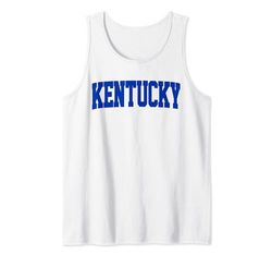 Retro Kentucky Tee Vintage Kentucky Blu Throwback Classico Canotta