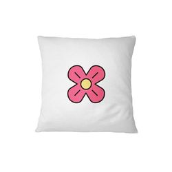 Bona Basics, Decoratieve kussenhoes, Huisdecoratie, voor bank, cafetaria, Afmeting: 60x60 cm, Kleur: Wit