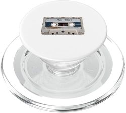 Cinta de casete vintage para amantes de la música retro de los años 70 y 1980 PopSockets PopGrip para MagSafe