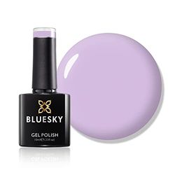 Bluesky Smalto Per Unghie Gel, Palest Lilac, A94, Viola, Pallido, Pastello (Per Lampade Uv E Led) - 10 Ml
