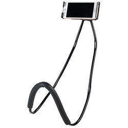 Intempo EE4090BLKSTKEU supporto collo regolabile per Smartphone e tablet, kit vivavoce, design portatile, rotazione a 360°, estensione da 12 a 20 cm, max. Dimensioni dispositivo: 193mm