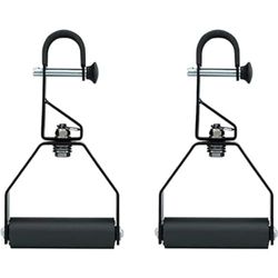 Yes4All Roterande dra upp handtag för Chin Up Bar – halkfria och skumgrepp – stöder upp till 136 kg (300 pund) (par)