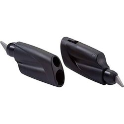 Pro Touch Nordic-Walk Suspension Spitz Compatible, Maniglie di Ricambio. Unisex-Adulto, Nero, Taglia Unica