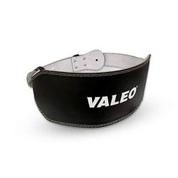 Valeo VRL Ceinture rembourrée en Cuir 15,2 cm, Homme, VA4688ME, Noir, m