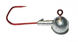 Jackson Uniseks – volwassenen 10C4050801029294C10 VMC Jighead Jigkopf-3 stuks rond 6/0 voor aas lengte 13-18 cm 17 g, kleurrijk, normaal