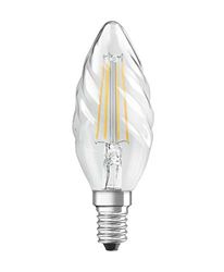 OSRAM LED lamp | Lampvoet: E14 | Warm wit | 2700 K | 4 W | helder | LED Retrofit CLASSIC BW [Energie-efficiëntieklasse A++]