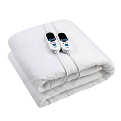 Pekatherm U210DF - Dubbele Katoenen Bedsprei, 150 x 160 cm | Elektrische Bedsprei | Verhit Bedden