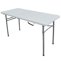 Tableau de pliage multifonctionnel 122 x 61 x 74 cm Système de pliage et de manche compacts pour le déplacement