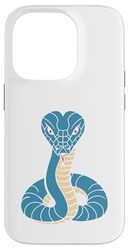 Minimaliste Serpent reptile petit simple Serpent Cobra Coque pour iPhone 14 Pro
