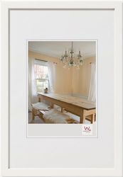 walther Design Picture Frame Polar White 9 x 13 cm Peppers Wooden Frame BP913V