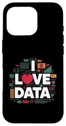 I Love Data Analytics Appassionato di Design Custodia per iPhone 16 Pro