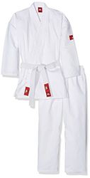 YOSIHIRO Karate Kimonos, uniseks, volwassenen, wit, 110 cm