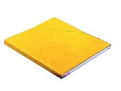 Elba Eurofolio Alpina – Cartellina in Cartoncino con Elastico A4 21 x 29,7 cm A4 (21 x 29,7 cm) giallo