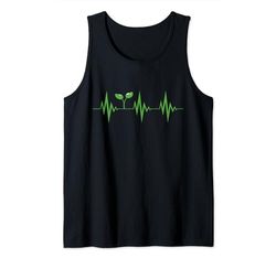 Plant Heartbeat - Botánica Jardinería botánica Amante de las Camiseta sin Mangas