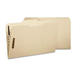 Smead Bevestigingstoestand, 2 bevestigingsmiddelen, versterkt 1/3-gesneden tabblad, lettergrootte, Manila, 12 per Pack (11537)