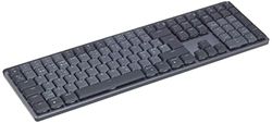 Logitech MX Mechanical Tastiera Retroilluminata Wireless Performance, Switch a Clic, Tasti Retroilluminati, Layout Scandinavo QWERTY - Grigio