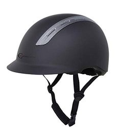 Kerbl Proviso Casque Adulte Unisexe, Noir, L/XL (57-61cm)