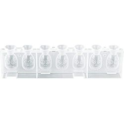 Zeller 43412 3D - Funny Faces Moule à Chocolat Plastique Transparent 24 x 6 x 4 cm