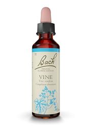 FLEURS DE BACH ORIGINAL - Vine No 32 - Pour plus de respect - Aide à assouplir son autorité - Élixir floral naturel pour le bien-être émotionnel - Compte-Gouttes 20ml - Vegan