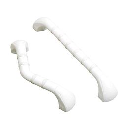 Performance Health Prima White Angled Grab Rail - 40 cm (Eligible for VAT relief in the UK)