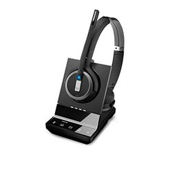 EPOS Impact SDW 5066T EU/UK/AUS - Casque DECT sans Fil Premium pour Professionnels de Bureau