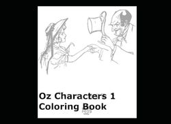 Oz Characters 1 Coloring Book